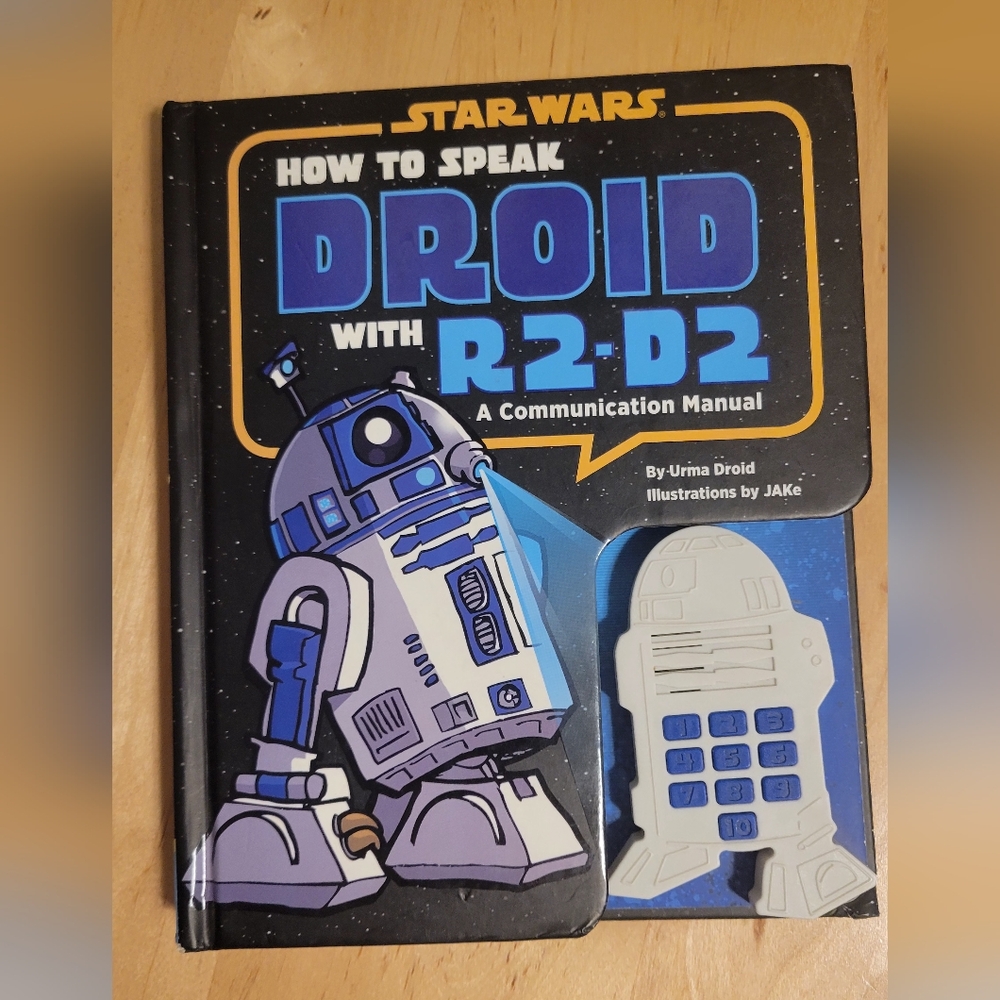 Star Wars How to Speak Droid with R2-D2: A Communication Manual W/ Talking Droid